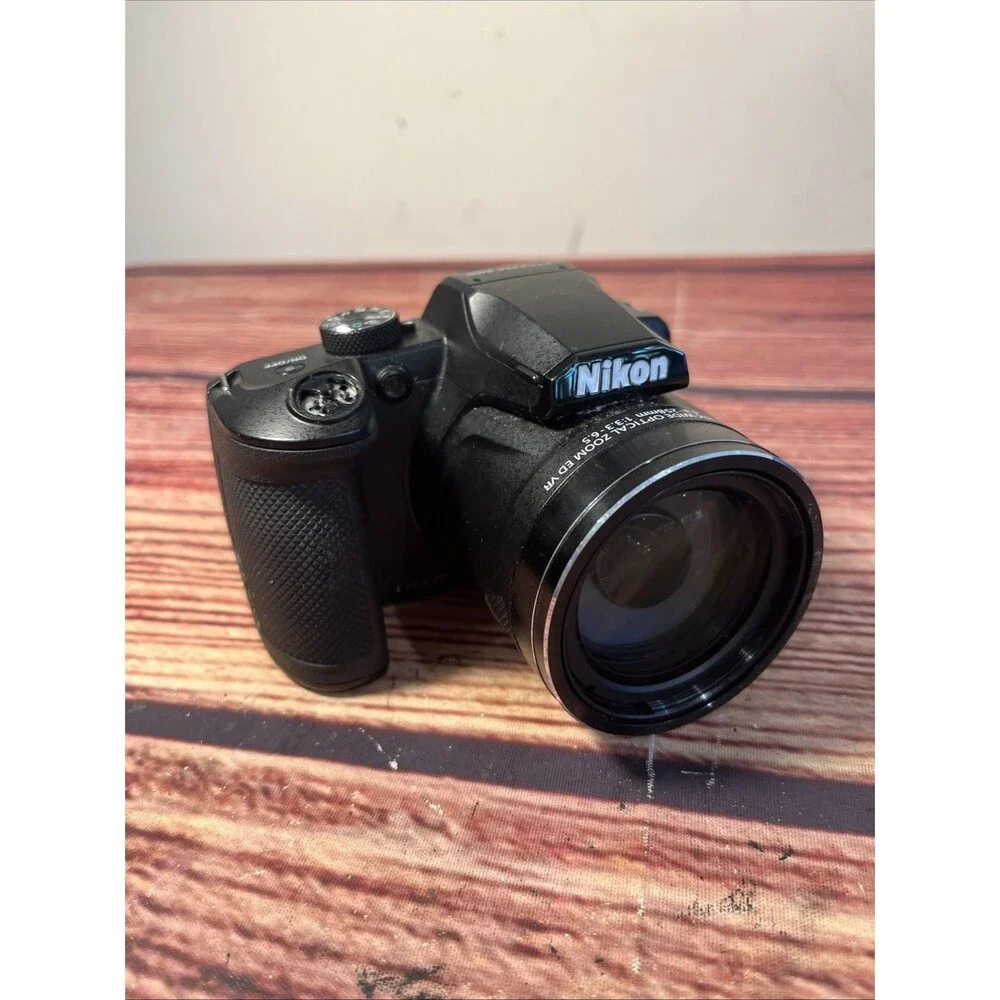 Nikon Coolpix B600 Point & Shoot Camera Black W/Nikkor 60x Lens - For Parts